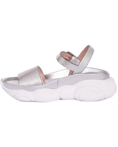 Boutique Moschino Shoes > sandals > flat sandals - Gris