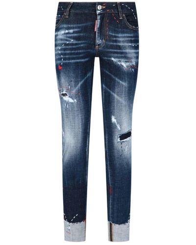 DSquared² Skinny Jeans - Blau