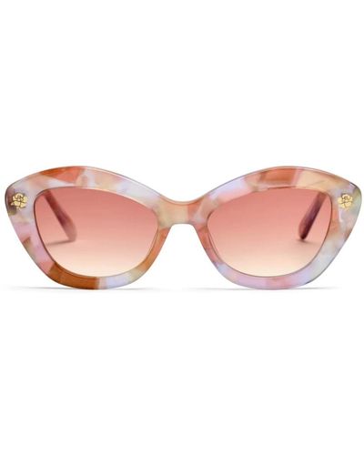 LoveShackFancy Sunglasses - Pink