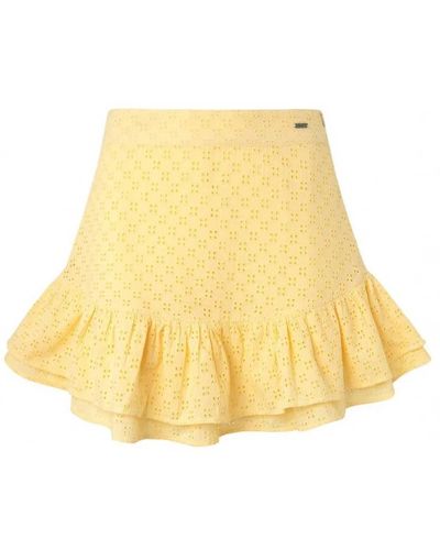 Pepe Jeans Short Skirts - Yellow