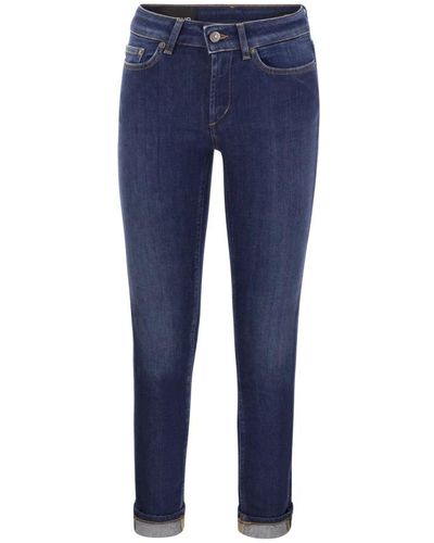Dondup Monroe skinny fit jeans - Blau
