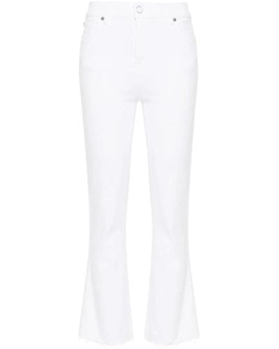 7 For All Mankind Cropped Jeans - White