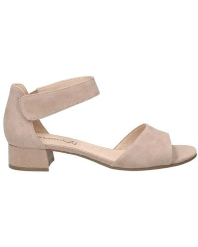 Caprice High Heel Sandals - Pink