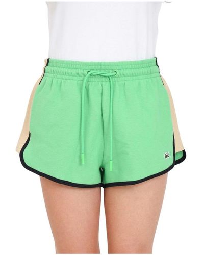 Lacoste Short shorts - Verde