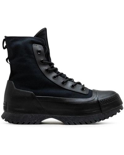 Converse Lace-Up Boots - Black