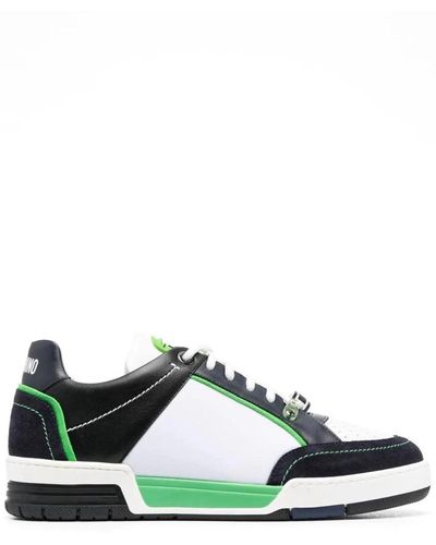 Moschino Casual sneakers für männer - Grün