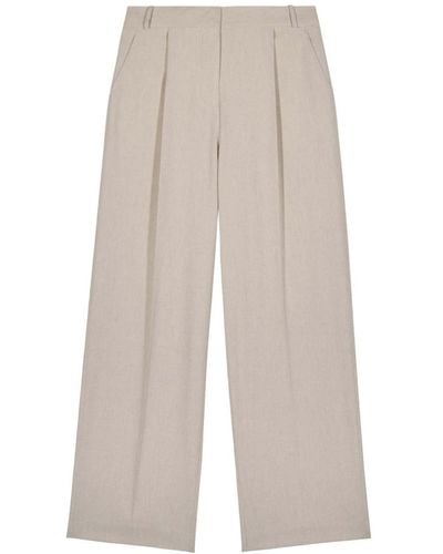 Ba&sh Wide Trousers - Grey