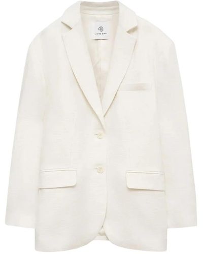 Anine Bing Formal blazers - Bianco