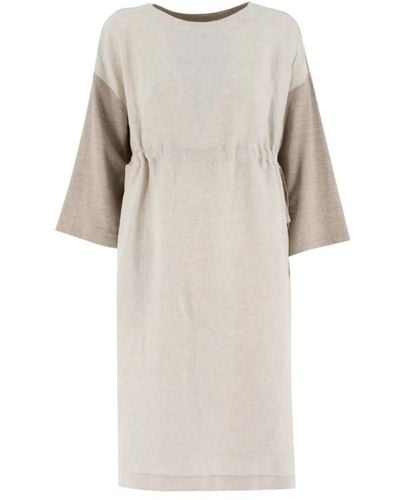 Le Tricot Perugia Dresses > day dresses > midi dresses - Neutre