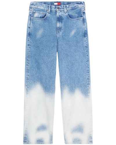 Tommy Hilfiger Baggy dip-dye jeans - Blu