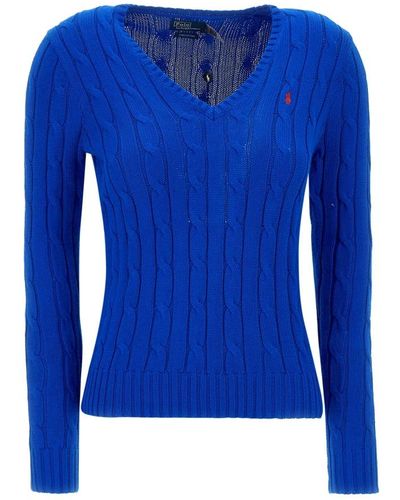 Ralph Lauren Stilvolle polo sweaters kollektion - Blau