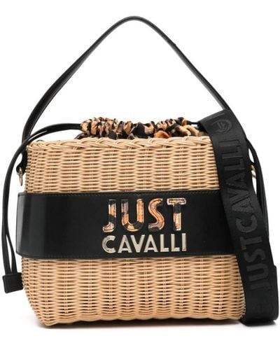 Just Cavalli Bucket Bags - Black