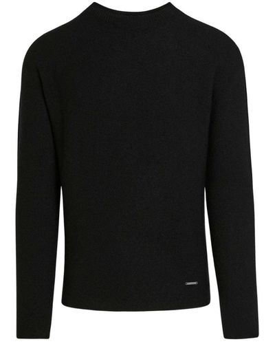 ALPHATAURI Round-Neck Knitwear - Black