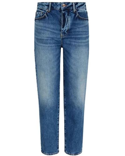 Armani Exchange Cropped Jeans - Blue