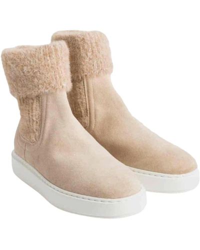 Santoni Winter Boots - Natural