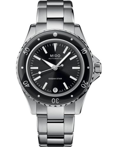 MIDO Ocean star 36.5 orologio automatico in acciaio - Metallizzato