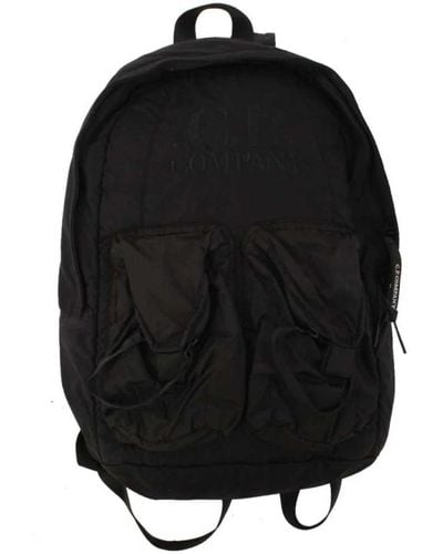 C.P. Company Stylischer schwarzer rucksack