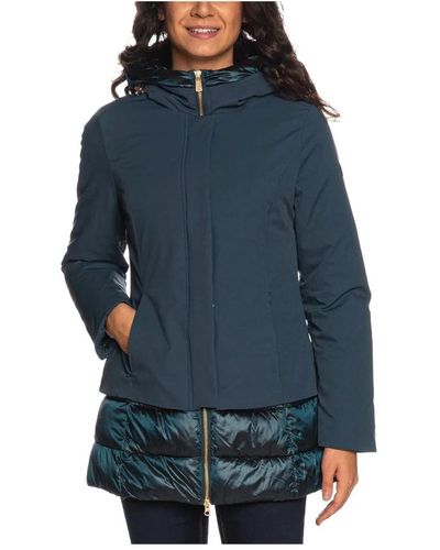 Yes-Zee Cappotto turchese per donna - Blu
