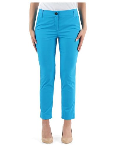 Emme Di Marella Trousers > cropped trousers - Bleu