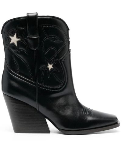 Stella McCartney Cowboy Boots - Black