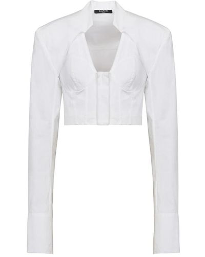 Balmain Chemises - Blanc