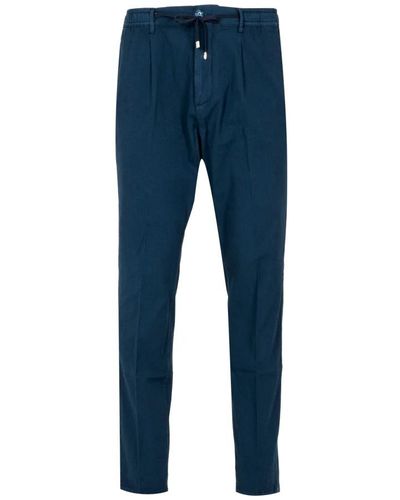 Cruna Slim-fit pantaloni - Blu