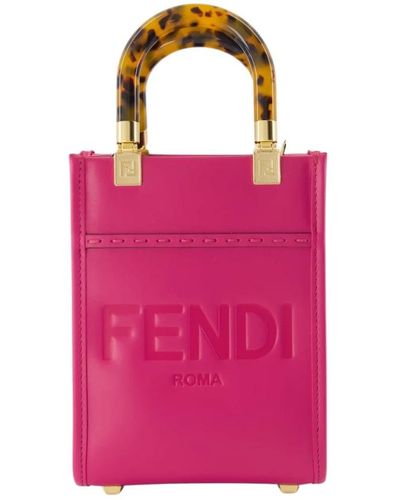 Fendi Sunshine einkaufstasche - Pink
