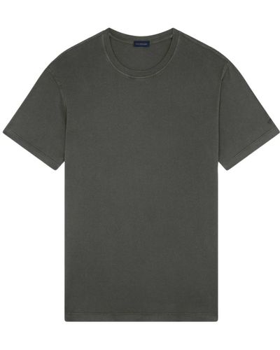 Paul & Shark T-shirt in jersey di cotone con badge moon - Verde