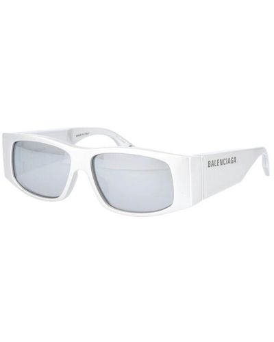 Balenciaga Stylische sonnenbrille bb0100s - Mettallic
