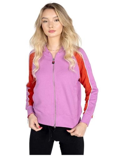 INVICTA WATCH Einfacher stil reißverschluss sweatshirt - Pink