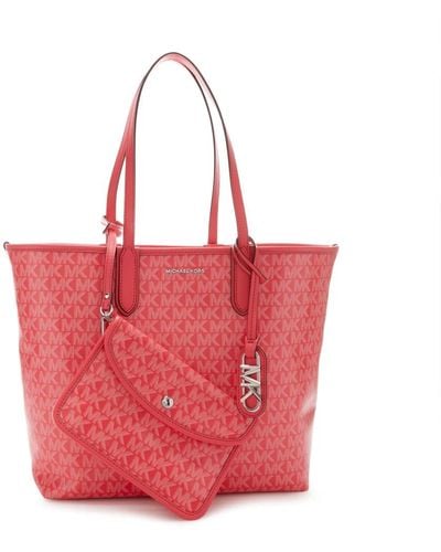 Michael Kors Eliza Shopper Bag Pink - Red