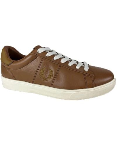Fred Perry Shoes > sneakers - Marron