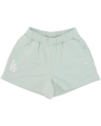KTZ Mint/white lifestyle shorts für frauen - Blau