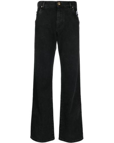 Balmain Wide Jeans - Black