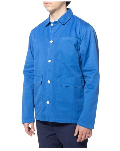 Edmmond Studios Jackets > light jackets - Bleu