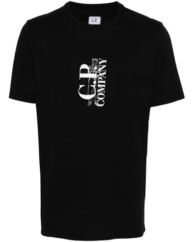 C.P. Company Schwarze t-shirts und polos