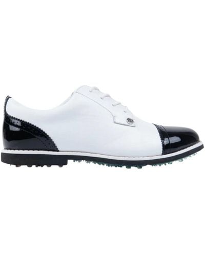 G/FORE Leder cap toe sneakers - Weiß