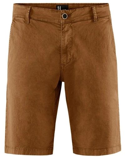 Bomboogie Casual Shorts - Brown