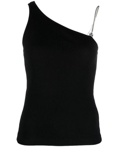 Givenchy Sleeveless tops,stilvolle kleidungskollektion,schwarzes oberteil für frauen