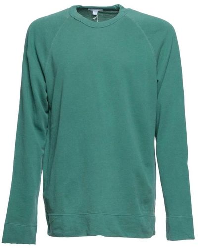 James Perse Long Sleeve Tops - Green