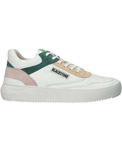 Blackstone Daphne - white pine - sneaker (mid) - Grau