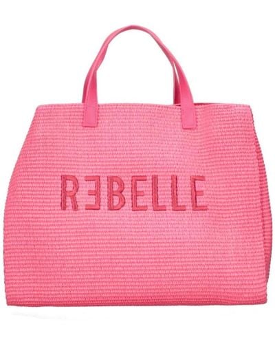 Rebelle Tote Bags - Pink