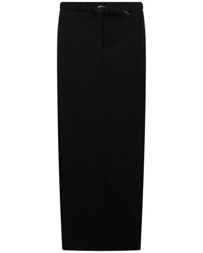 Ssheena Midi Skirts - Black