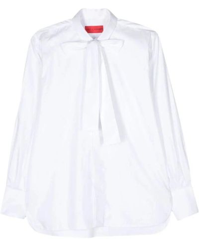 Wild Cashmere Off hemd - Weiß