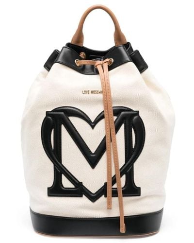 Love Moschino Backpacks - Negro