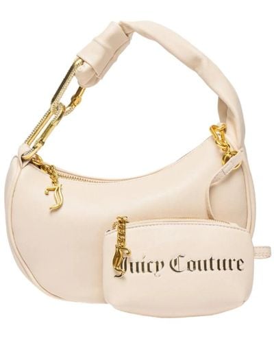 Juicy Couture Stilvolle ledertasche - Natur