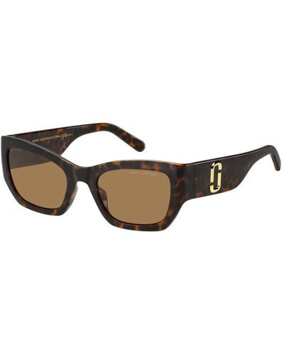 Marc Jacobs Stylische sonnenbrille in dark havana/ - Braun