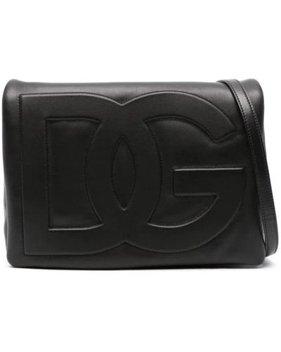 Dolce & Gabbana Cross Body Bags - Black
