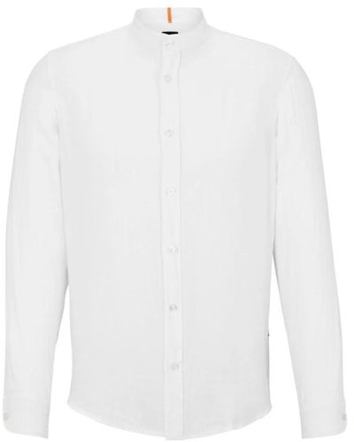 BOSS Shirts - Weiß