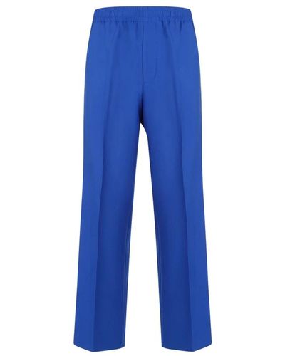 Gucci Straight Trousers - Blue